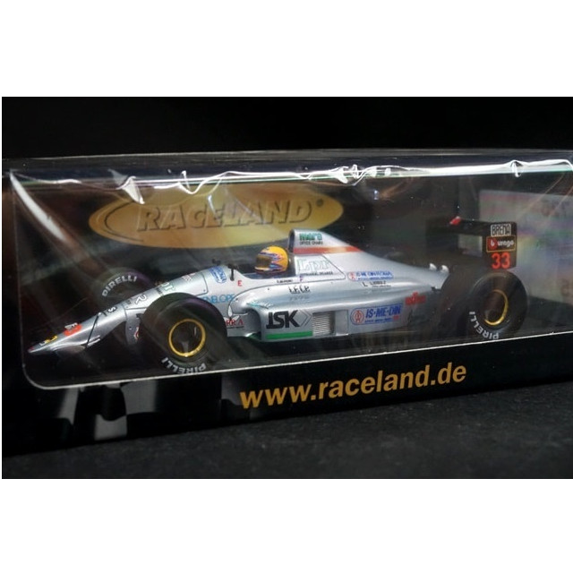 [MDL] 1/43 Eurobrun ER189 San Marino GP 1990 #33(シルバー×ブラック) RACELAND特注 完成品 ミニカー(RS1725) SPARK(スパーク)
