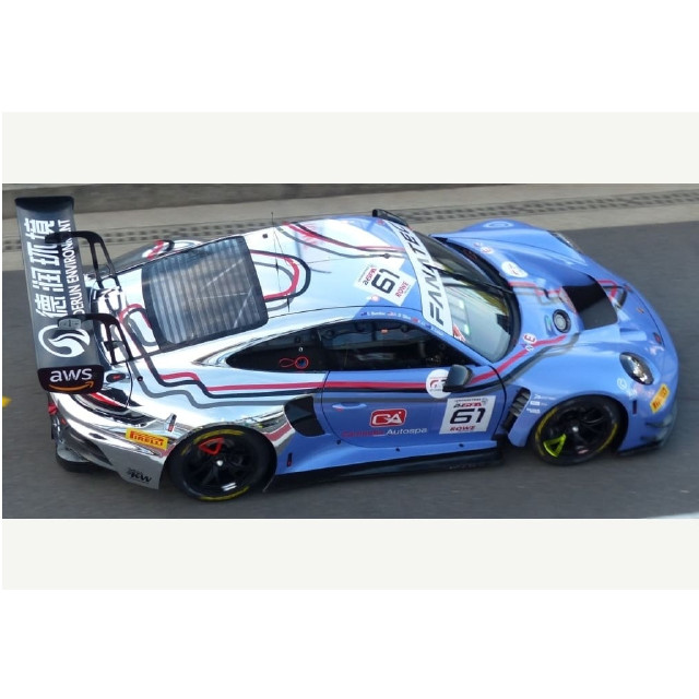 [MDL] 1/43 Porsche 911 GT3 R (992) #61 EBM 24H Spa 2024 A. D’Silva - K. Li - E. Bamber - B. Leitch 完成品 ミニカー(SB833) SPARK(スパーク)