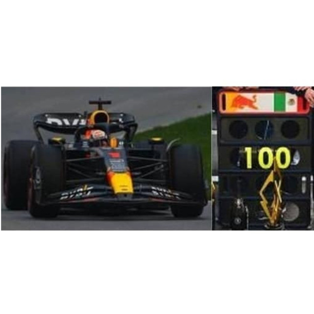 [MDL] 1/43 Oracle Red Bull Racing RB19 #1 Oracle Red Bull Racing Winner Canada GP 2023 Red Bull Racing 100th Victories Max Verstappen ミニカー(S8596) SPARK