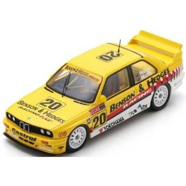 [MDL] 1/43 BMW M3 Benson ＆ Hedges #20 9th Bathurst 1992 D. Hulmes Morris 完成品 ミニカー(AS014) SPARK(スパーク)