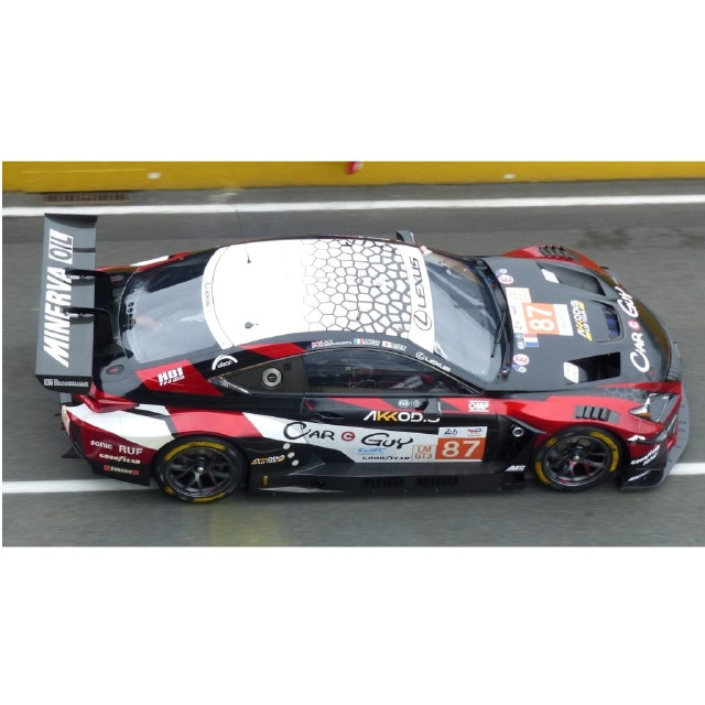 [MDL] 1/43 Lexus RC F GT3 #87 AKKODIS ASP TEAM Le Mans 24H 2024 T. Kimura - E. Masson - J. Hawksworth 完成品 ミニカー(S9158) SPARK(スパーク)