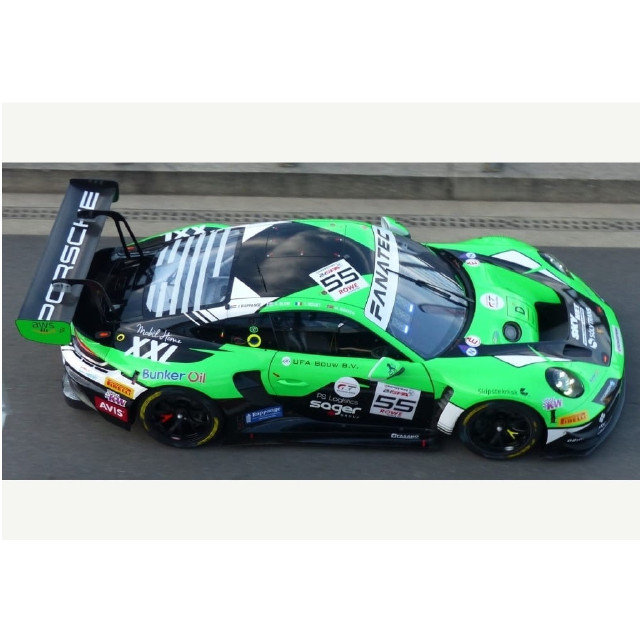 [MDL] 1/43 Porsche 911 GT3 R (992) #55 Dinamic GT 2nd Silver class 24H Spa 2024 J. Rappange - A. Blom - M. Nakken - T. Nouet 完成品 ミニカー(SB802) SPARK(スパーク)
