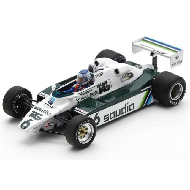 [MDL] 1/43 Williams FW08 3rd German GP 1982 Keke Rosberg #6 完成品 ミニカー(S7499) SPARK(スパーク)