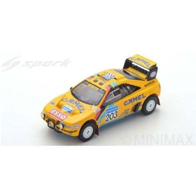 [MDL] 1/43 Peugeot 405 T16 Grand Raid Winner Paris Dakar 1990 A.Vatanen - B.Berglund #203 完成品 ミニカー(S5624) SPARK(スパーク)