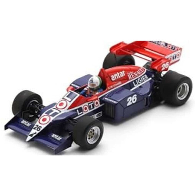 [MDL] 1/43 Ligier JS23B European GP 1984 Andrea de Cesaris #26 完成品 ミニカー(S7420) SPARK(スパーク)