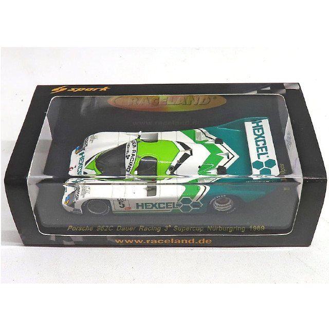 [MDL] 1/43 Porsche 962C Dauer Racing Supercup 1989 #5(グリーン×ホワイト) RACELAND特注 完成品 ミニカー(RS1511) SPARK(スパーク)