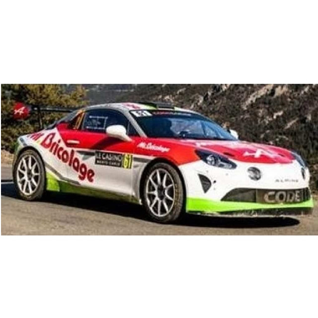 [MDL] 1/43 Alpine A110 Rally RGT #61 Code Racing Development 1st RGT Rally Monte Carlo 2024 P. Baffoun - M. Dupuy 完成品 ミニカー(S6859) SPARK(スパーク)