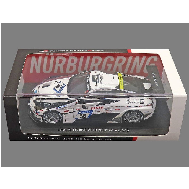 [MDL] 1/43 LEXUS LC 2018 Nurburgring 24h ZURICH #56(ホワイト×ブラック×シルバー) [A302-GR18A014] 完成品 ミニカー(A302-GR18A014) SPARK(スパーク)