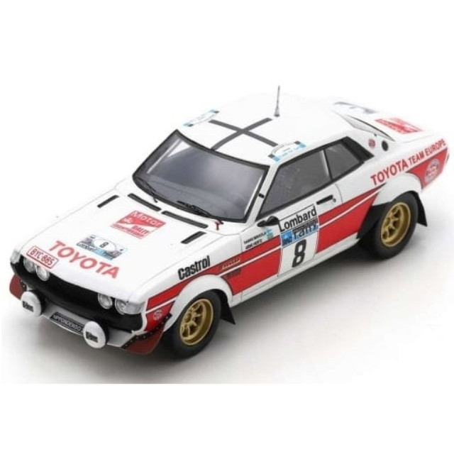 [MDL] 1/43 TOYOTA Celica 2000 GT #8 2nd Lombard RAC Rally 1977 H. Mikkola - A. Hertz 完成品 ミニカー(S7722) SPARK(スパーク)