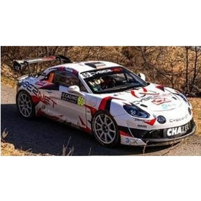 [MDL] 1/43 Alpine A110 Rally RGT #60 Chazel Technologies Course 4th RGT Rally Monte Carlo 2024 A. Fumal - J. Escartefigue 完成品 ミニカー(S6858) SPARK(スパーク)