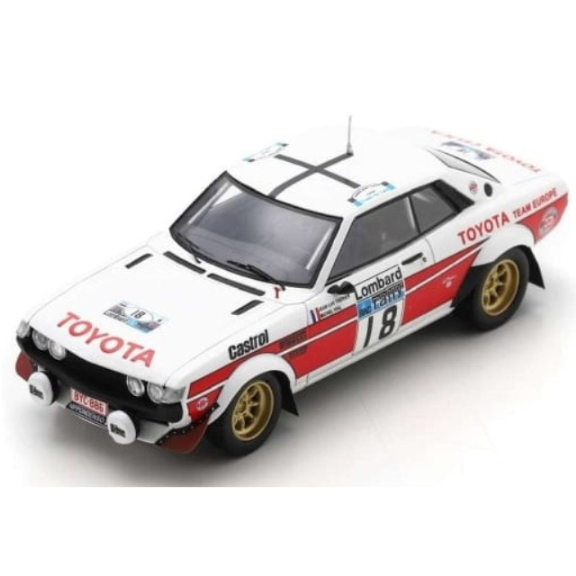 [MDL] 1/43 TOYOTA Celica 2000 GT #18 Lombard RAC Rally 1977 J-L. Therier - M. Vial 完成品 ミニカー(S7724) SPARK(スパーク)