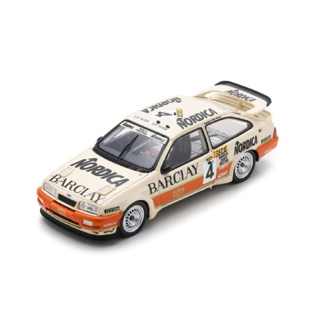 [MDL] 1/43 Ford Sierra RS Cosworth #4 Wolf Racing Barclay 24h Spa-Francorchamps 1987 J. Winkelhock - D. Artzet - M. Burkhard 完成品 ミニカー(SB235) SPARK(スパーク)