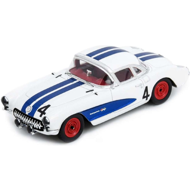 [MDL] 1/43 Corvette C1 V8 4th Sebring 12H 1957 G. Andrey - D. Thompson #4 完成品 ミニカー(US187) SPARK(スパーク)