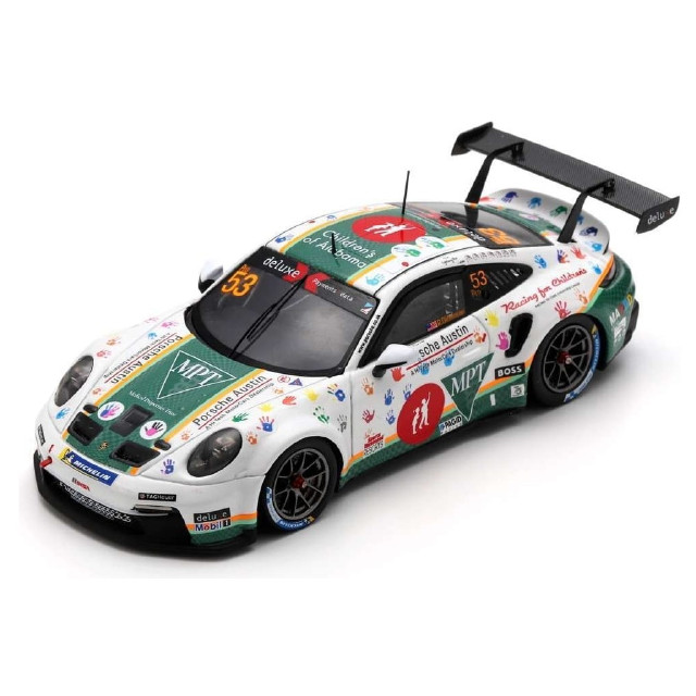 [MDL] 1/43 Porsche 911 GT3 Cup Porsche Deluxe Carrera Cup North America Champion 2023 Riley Dickinson #53 完成品 ミニカー(US370) SPARK(スパーク)