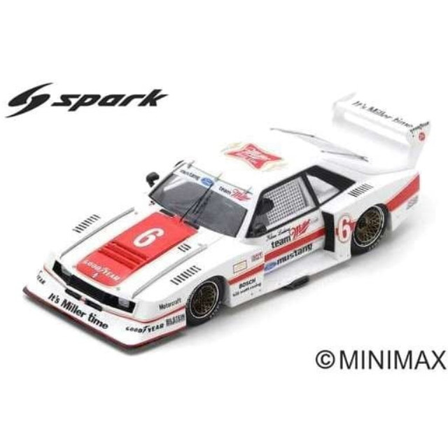 [MDL] 1/43 Ford Mustang Zakspeed No.6 Laguna Seca 1981 Klaus Ludwig 完成品 ミニカー(S2629) SPARK(スパーク)
