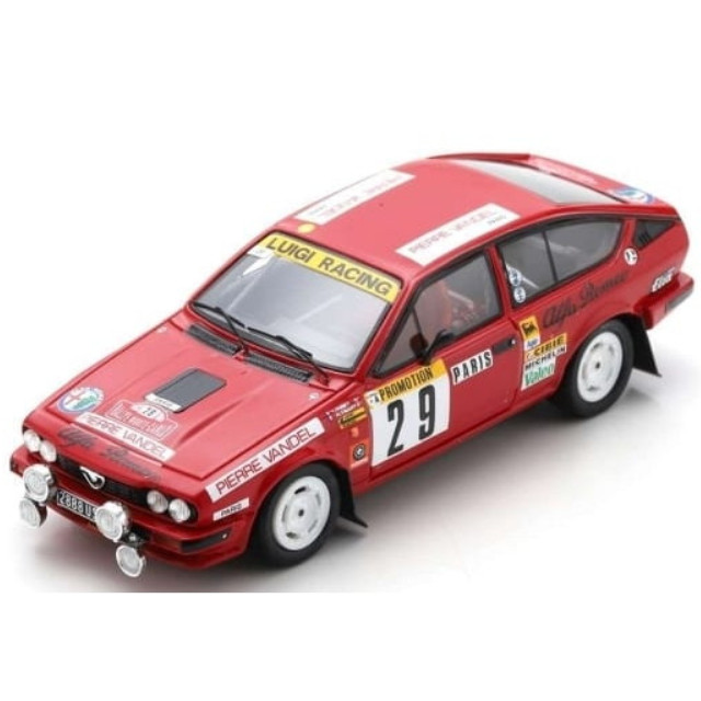 [MDL] 1/43 Alfa Romeo GTV6 #29 15th Rally Monte Carlo 1983 Y. Loubert - T. Fond 完成品 ミニカー(S9354) SPARK(スパーク)