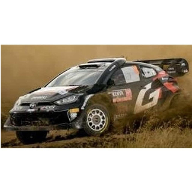[MDL] 1/43 TOYOTA GR Yaris Rally1 HYBRID TOYOTA GAZOO Racing WRT 2nd Rally Safari 2024 T. Katsuta - A.Johnston #18 完成品 ミニカー(S6874) SPARK(スパーク)