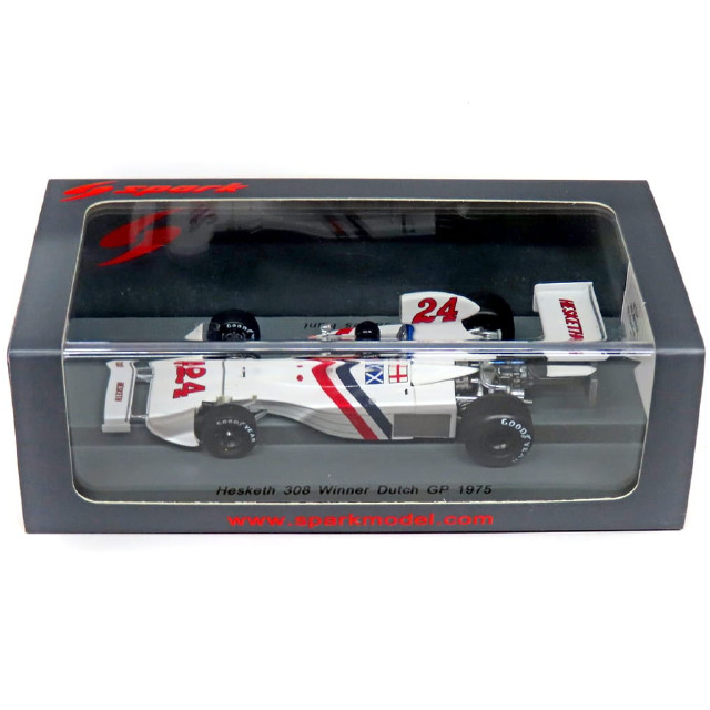 [MDL] 1/43 Hesketh 308 Winner Dutch GP 1975 James Hunt #24 完成品 ミニカー(S2239) SPARK(スパーク)
