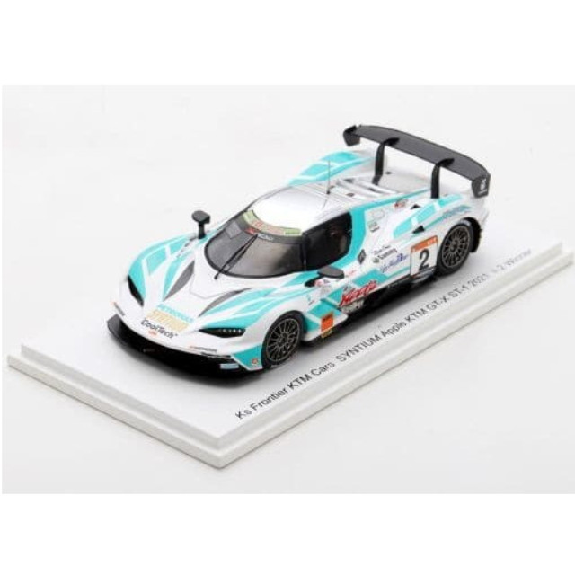 [MDL] 1/43 Ks Frontier KTM Cars SYNTIUM Apple KTM GT-X ST-1 2021 #2 Winner オートポリス限定 UK SPORTS デカール付き BoostGear特注 ミニカー(BG003) SPARK