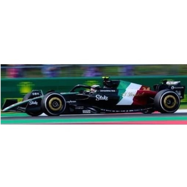 [MDL] 1/43 Alfa Romeo F1 Team Stake C43 Alfa Romeo F1 Team ORLEN Italian GP 2023 Zhou Guanyu #24 完成品 ミニカー(S8933) SPARK(スパーク)