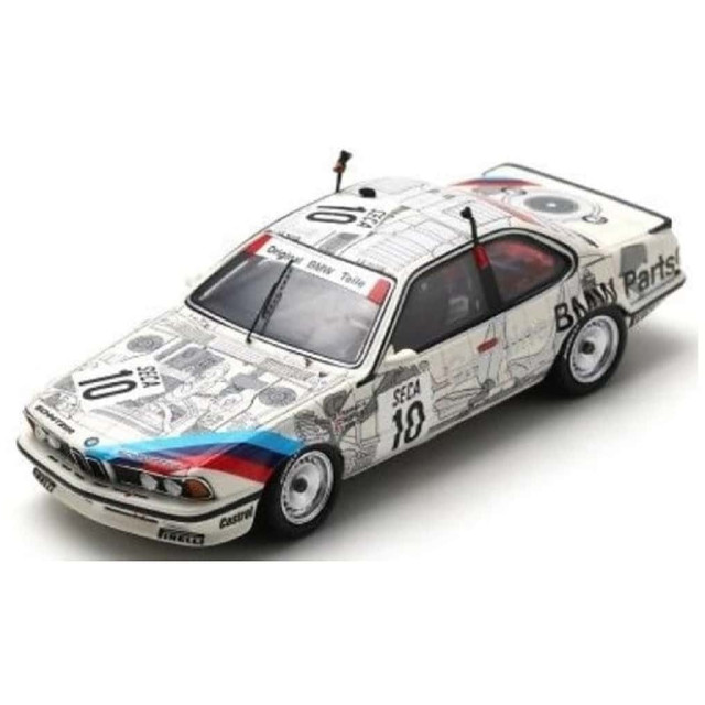 [MDL] 1/43 BMW 635 CSi 24H Spa 1986 E. Pirro - R. Ravaglia - G. Berger #10 完成品 ミニカー(SB667) SPARK(スパーク)