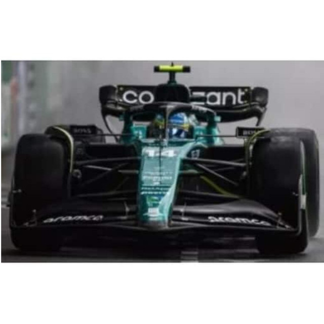 [MDL] 1/43 Aston Martin AMR23 Aston Martin Aramco Cognizant F1 Team 2nd Monaco GP 2023 Fernando Alonso #14 完成品 ミニカー(S8585) SPARK(スパーク)