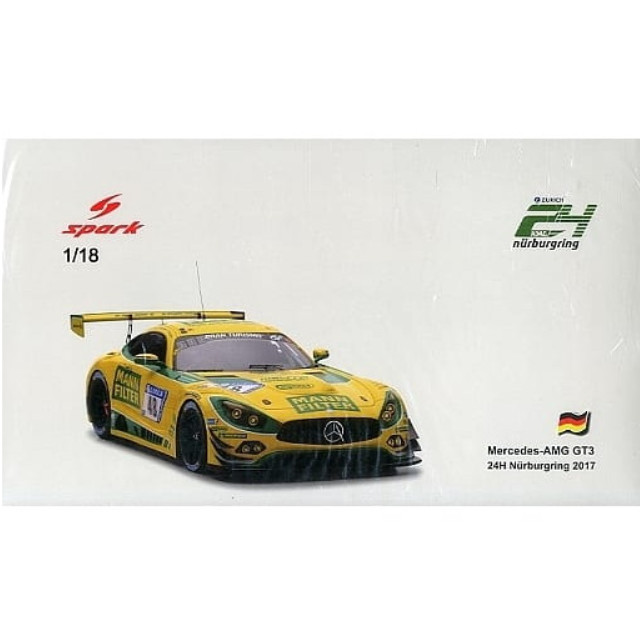[MDL] 1/18 Mercedes-AMG GT3 Nurburgring 24H 2017 MANN-FILTER Team HTP Motorsport K. Heyer - B. Schneider - I. Dontje - P. Assenheimer #48 ミニカー(18SG021) SPARK