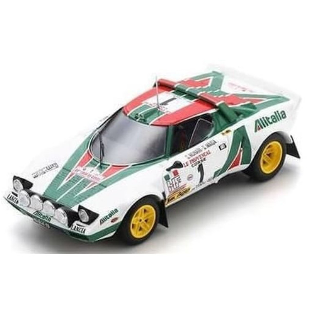 [MDL] 1/43 Lancia Stratos HF Winner Tour de Corse - Rallye de France 1976 S. Munari - S. Maiga #1 完成品 ミニカー(S9089) SPARK(スパーク)