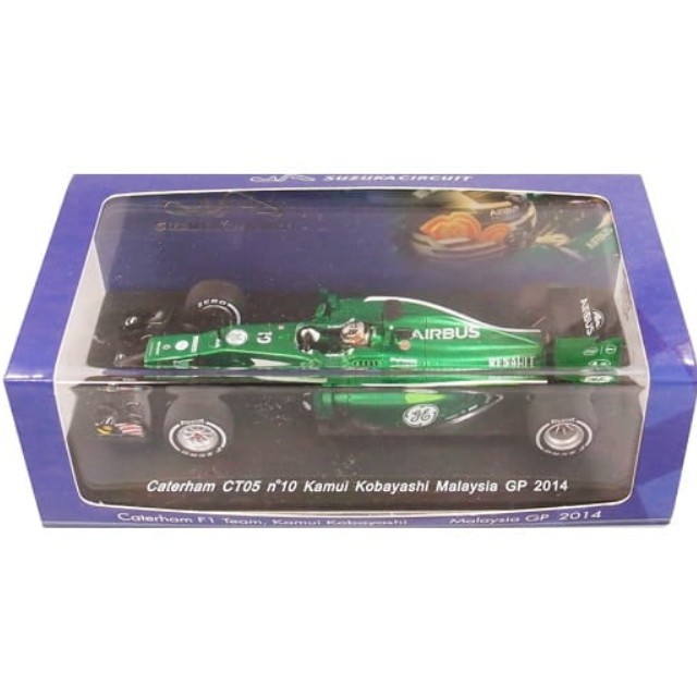 [MDL] 1/43 Caterham ct05 Renault Malaysian GP 2014 AIRBUS #10(メタリックグリーン×ホワイト) 完成品 ミニカー(SCS141) SPARK(スパーク)
