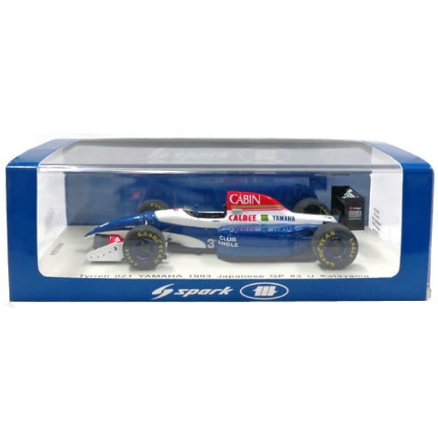 [MDL] 1/43 Tyrrell 021 YAMAHA 1993 Japanese GP CABIN #3(ブルー×ホワイト) 宮沢模型限定 完成品 ミニカー(MMS004) SPARK(スパーク)