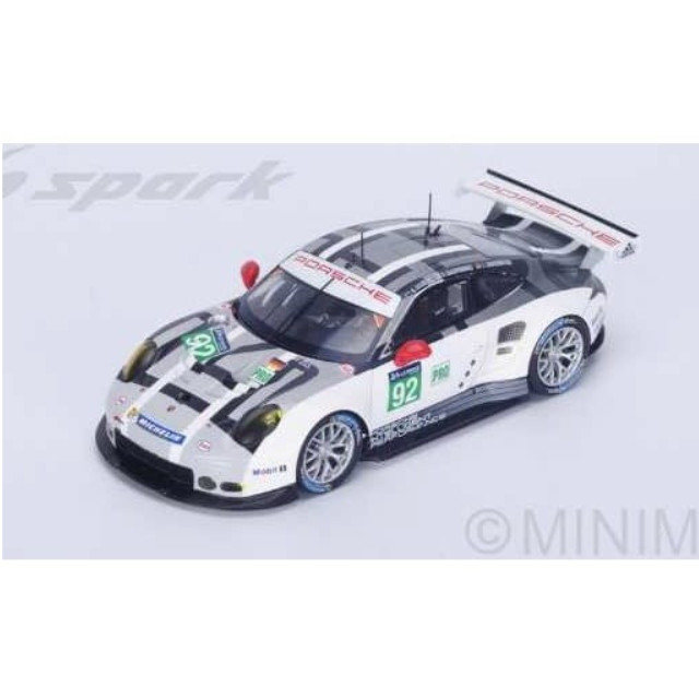 [MDL] 1/18 Porsche 911 RSR 2016 LMGTE Pro Le Mans 2016 Porsche Motorsport F.Makowiecki - E.Bamber - J.Bergmeister #92 完成品 ミニカー(18S275) SPARK(スパーク)