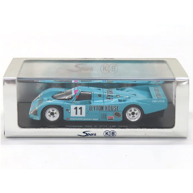 [MDL] 1/43 Porsche 962 C LM 1989 #11(ライトブルー) 完成品 ミニカー(KBS008) SPARK(スパーク)