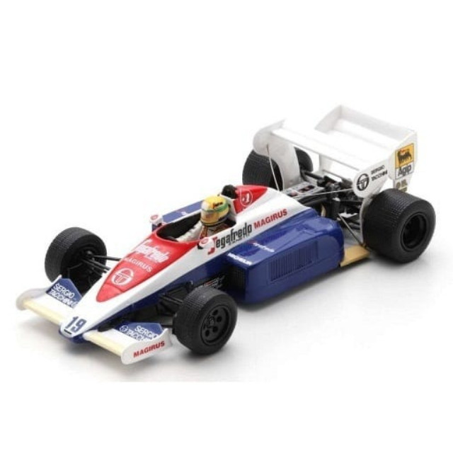 [MDL] 1/43 Toleman TG184 #19 3rd British GP 1984 Ayrton Senna 完成品 ミニカー(S2781) SPARK(スパーク)