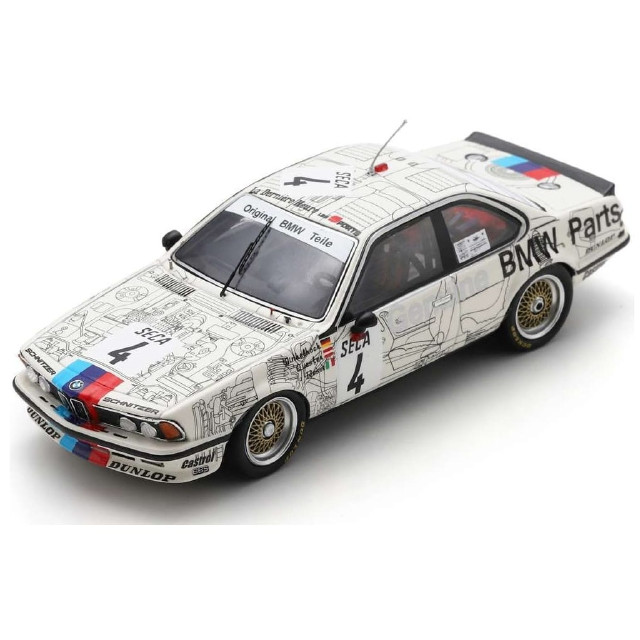 [MDL] 1/43 BMW 635 Csi 24H Spa 1983 G. Berger - R. Ravaglia - M. Winkelhock #4 完成品 ミニカー(SB654) SPARK(スパーク)