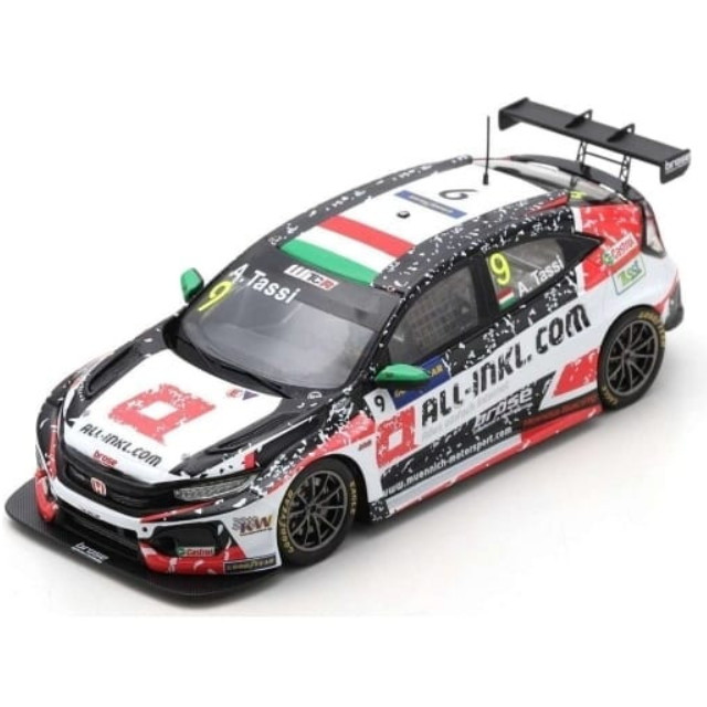 [MDL] 1/43 Honda Civic Type R TCR #9 ALL-INKL.DE Munnich Motorsport 3rd Race 2 WTCR 2020 Nurburgring ttila Tassi 完成品 ミニカー(S8964) SPARK(スパーク)