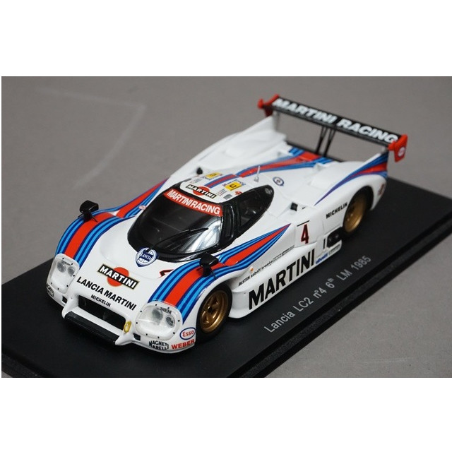 [MDL] 1/43 LANCIA LC2 TEAM MARTINI RACING 6th 24h LE MANS 1985 Esso #4(ホワイト×レッド×ブルー) 完成品 ミニカー(S0656) SPARK(スパーク)