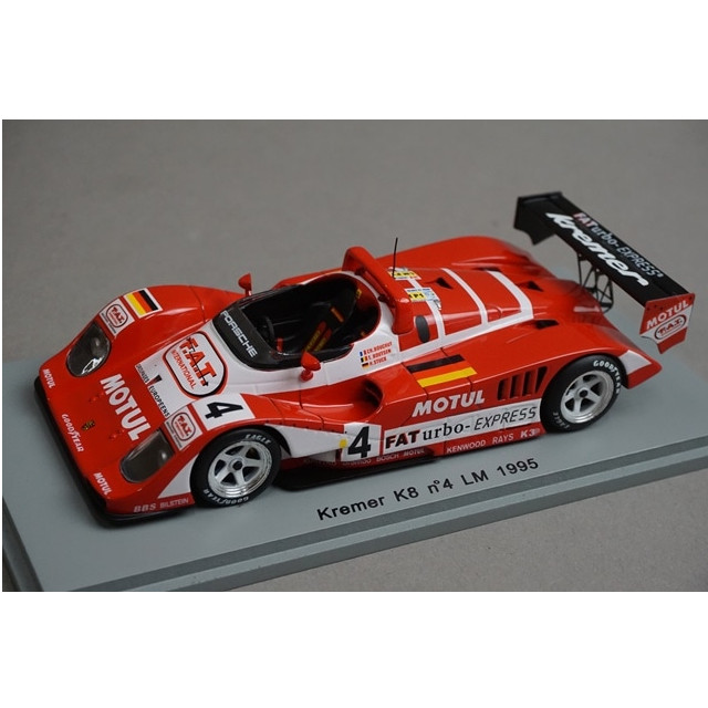 [MDL] 1/43 Kremer K8 6th LM 1995 MOTUL #4(レッド×ホワイト) 完成品 ミニカー(S0328) SPARK(スパーク)