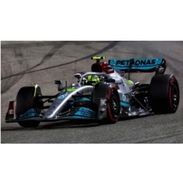 [MDL] 1/43 Mercedes-AMG Petronas F1 W13 E Performance Mercedes-AMG Petronas F1 Team 3rd Bahrain GP 2022 Lewis Hamilton #44 完成品 ミニカー(S8515) SPARK(スパーク)