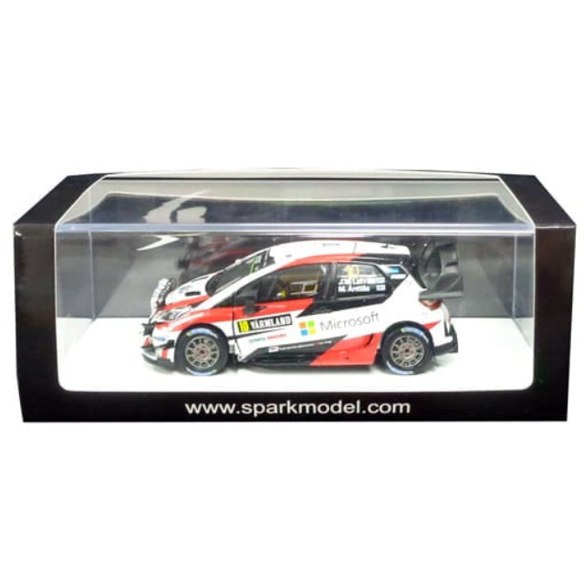 [MDL] 1/43 Toyota Yaris WRC Winner Rally Sweden 2017 J.-M.Latvala - M.Anttila #10 完成品 ミニカー(S5165) SPARK(スパーク)