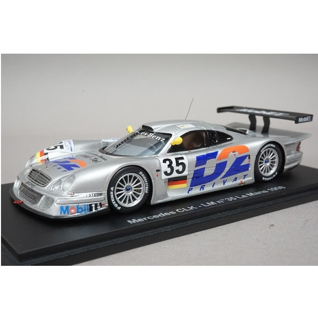 [MDL] 1/43 Mercedes CLK-LM LM 1998 D2 PRIVAT #35(シルバー) 完成品 ミニカー(S0161) SPARK(スパーク)