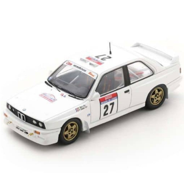 [MDL] 1/43 BMW E30 Tour de Corse Rallye de France 1990 F. Dor - P. Viale #27 完成品 ミニカー(S8486) SPARK(スパーク)