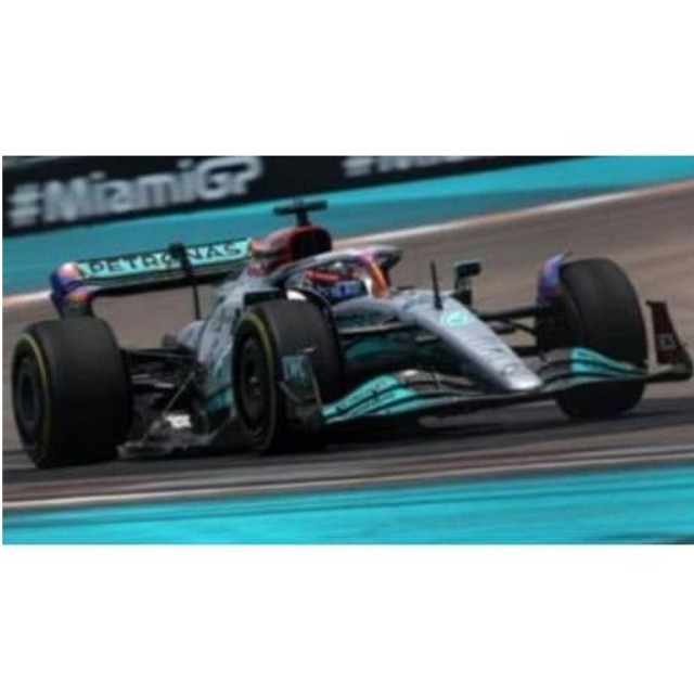 [MDL] 1/43 Mercedes-AMG Petronas F1 W13 E Performance Mercedes-AMG Petronas F1 Team Miami GP 2022 George Russell #63 完成品 ミニカー(S8537) SPARK(スパーク)