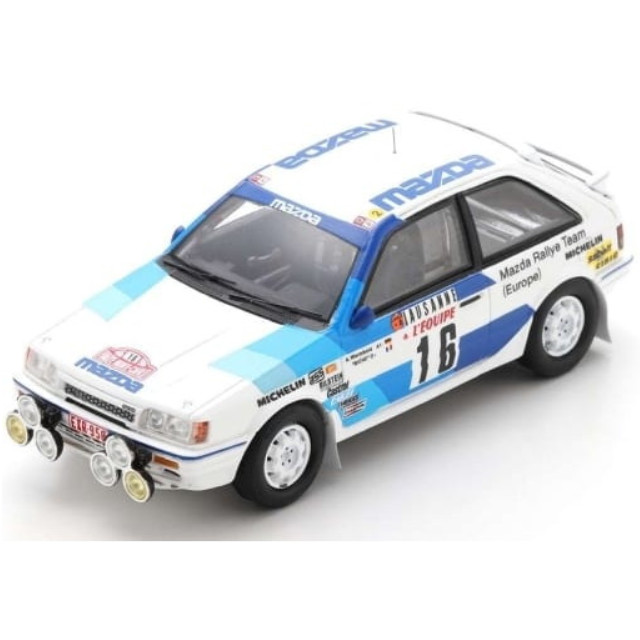 [MDL] 1/43 Mazda 323 Mazda Rally Team Europe Rally Monte Carlo 1986 A. Warmbold - “Biche“ #16 完成品 ミニカー(S6231) SPARK(スパーク)