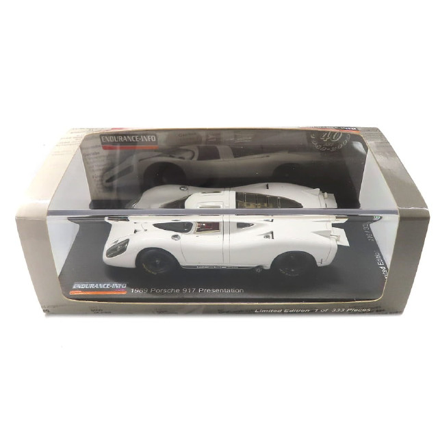 [MDL] 1/43 1969 Porsche 917 Presentation(ホワイト) ENDURANCE-INFO特注 完成品 ミニカー(EN605958) SPARK(スパーク)