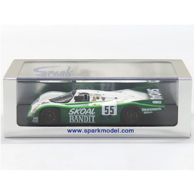 [MDL] 1/43 Porsche 962 LM 1984 #55(ホワイト×グリーン) 完成品 ミニカー(S1959) SPARK(スパーク)