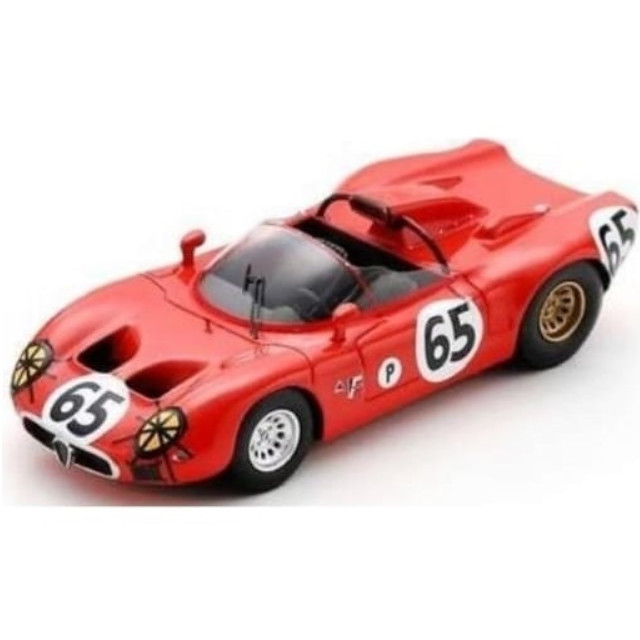 [MDL] 1/43 Alfa Romeo 33 #65 12H Sebring 1967 A. de Adamich - T. Zeccoli 完成品 ミニカー(US314) SPARK(スパーク)
