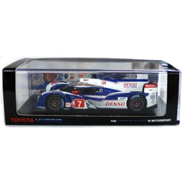 [MDL] 1/43 TOYOTA RACING TS030 HYBRID 6 HRS OF SAO PAULO 2012 WINNER DENSO #7(ホワイト×ブルー×シルバー) 完成品 ミニカー(SP015) SPARK(スパーク)