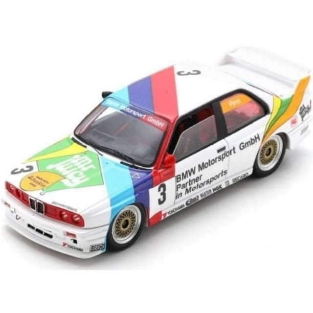 [MDL] 1/43 BMW E30 - BMW M Team Schnitzer 2nd Macau Guia Race Emanuele Pirro #3 完成品 ミニカー(SA226) SPARK(スパーク)