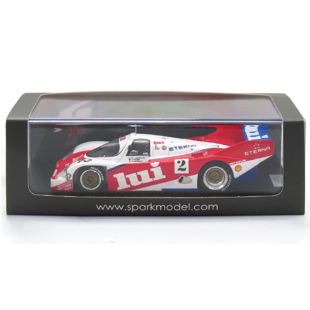 [MDL] 1/43 Porsche 962C Nurburgring 1987 #2(ホワイト×レッド) 完成品 ミニカー(CA04319009) SPARK(スパーク)