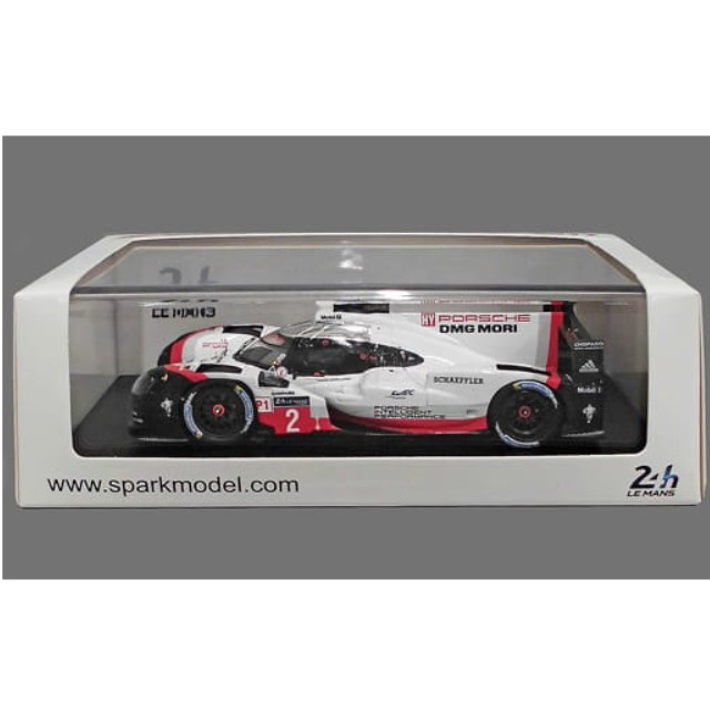 [MDL] 1/43 Porsche 919 Hybrid Winner Le Mans 2017 Porsche LMP Team DMG MORI #2(ホワイト×レッド) 完成品 ミニカー(43LM17) SPARK(スパーク)